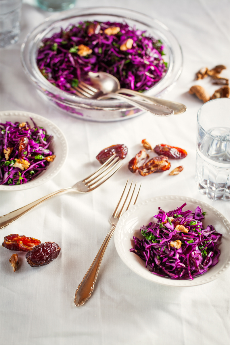Rotkohlsalat - red cabbage salad von Kuisine Kathrins Küche